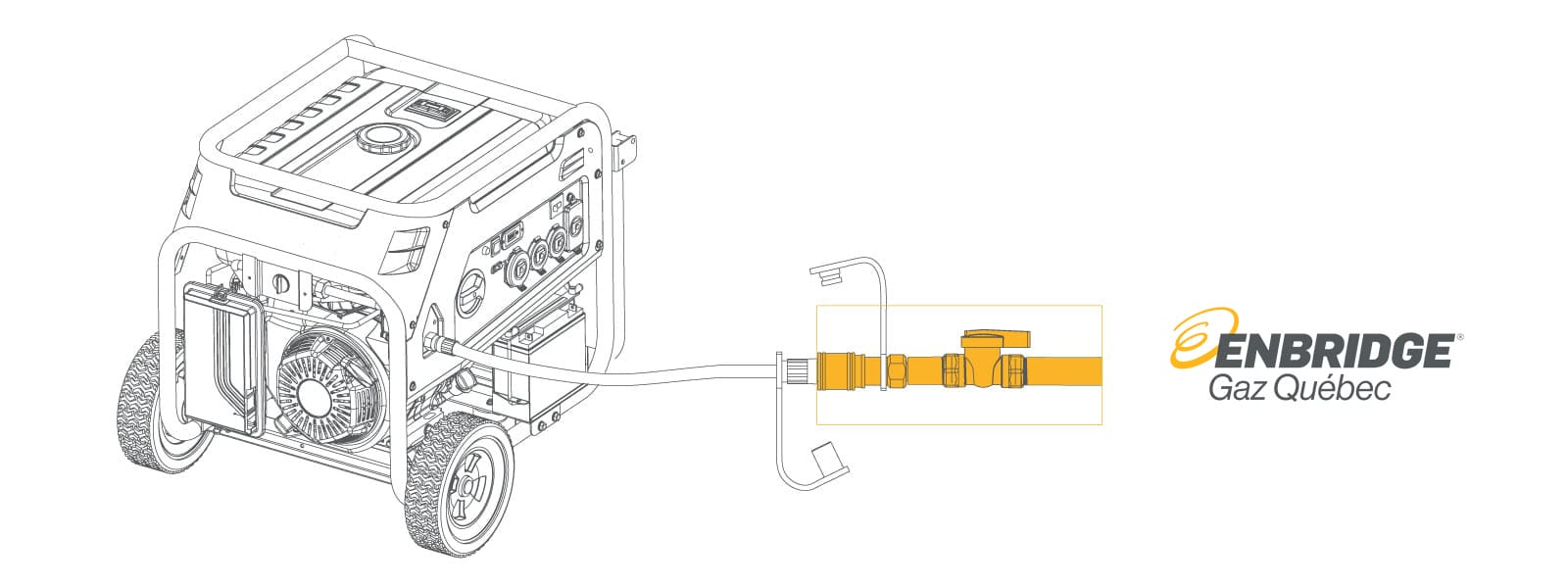 Installez maintenant votre génératrice en toute sécurité avec Enbridge Gaz Québec!